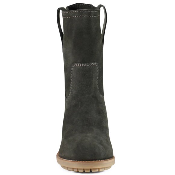 NEW DIBA TRUE Suede Chloe Mae Mid Shaft Boots in camel for women 825 4m2 - Picture 8 of 12